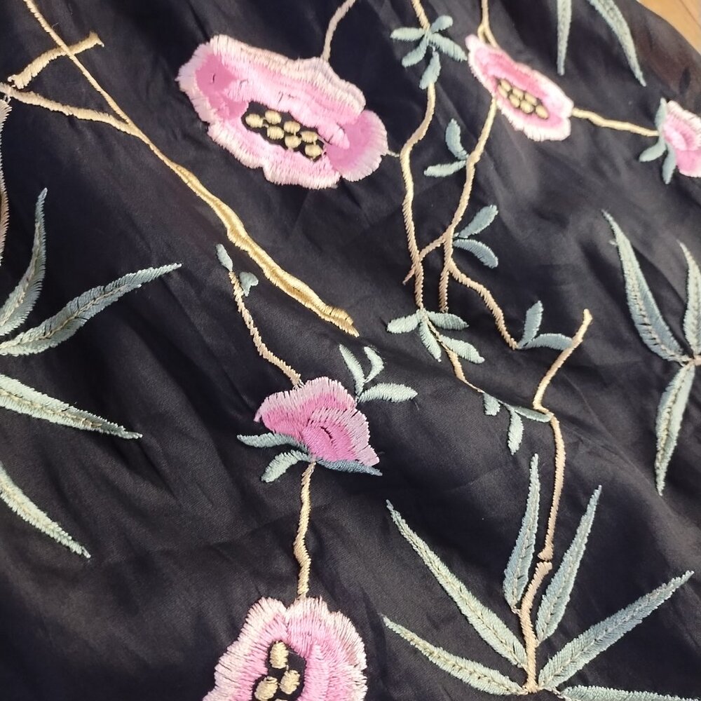 Vintage Adele Wechsler Embroidered Skirt - Picture 6 of 10